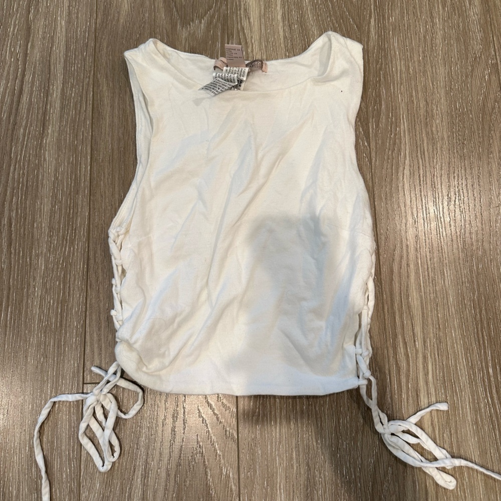 Forever 21 White Crop Top